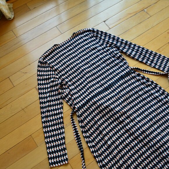 Hobbs Jersey Wrap Dress Size US 12 - Picture 12 of 14